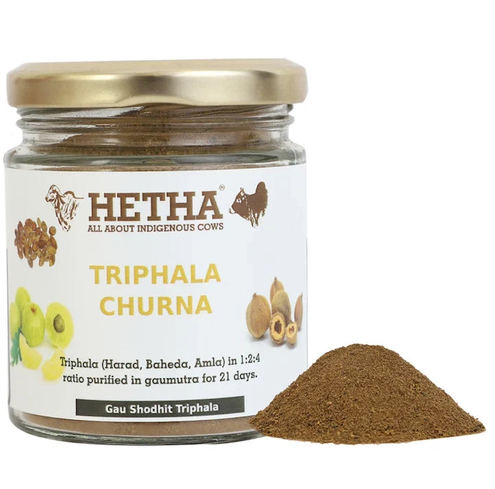Hetha Gaumutra Bhavit Triphala Churna - 100g