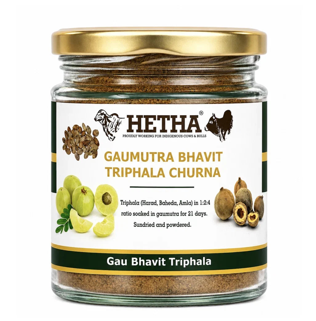 Hetha Gaumutra Bhavit Triphala Churna - 100g
