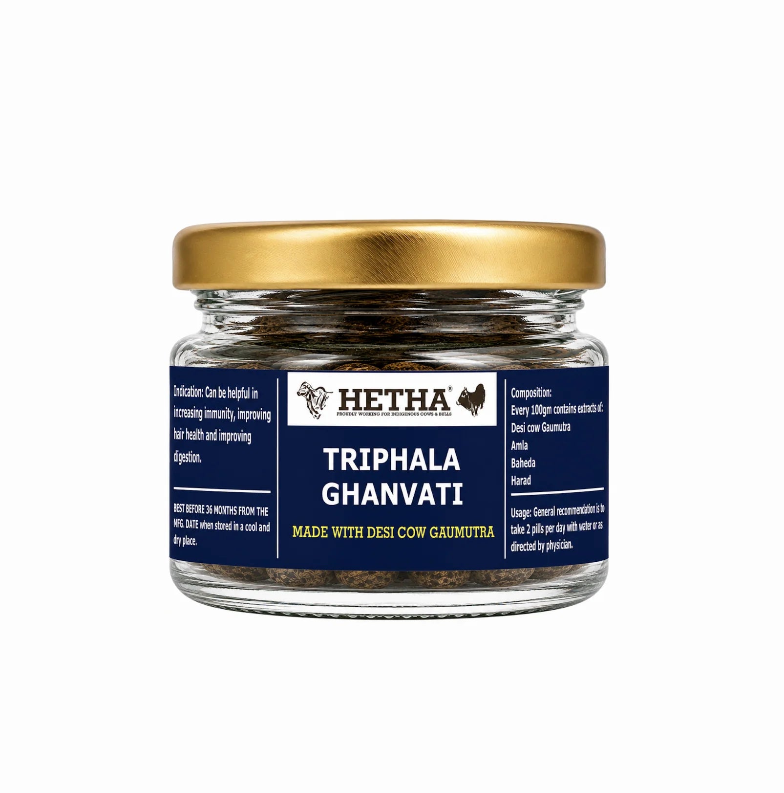 Hetha Triphala Ghanvati - 25g