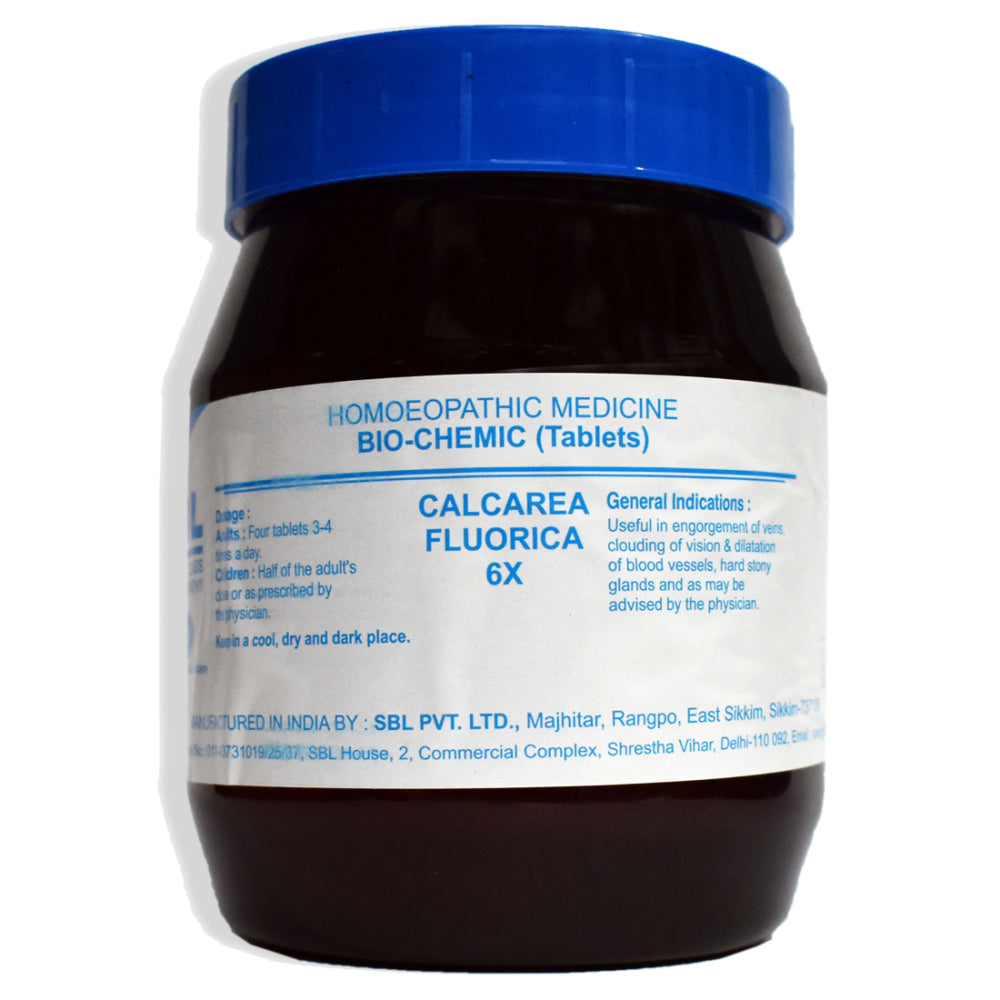 SBL Calcarea Fluorica Biochemic Tablet 6X - 450gm