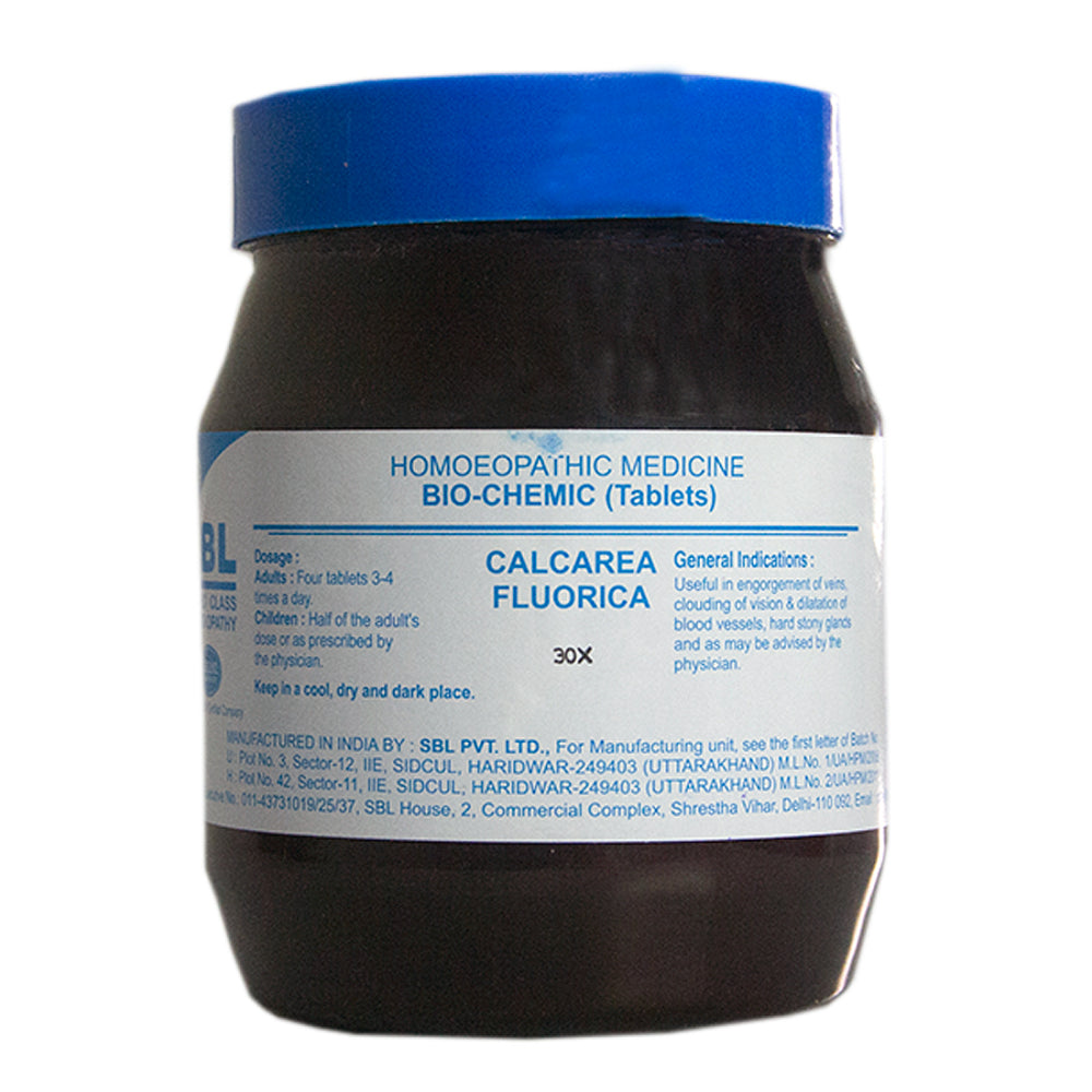 SBL Calcarea Fluorica Biochemic Tablet 30X - 450gm