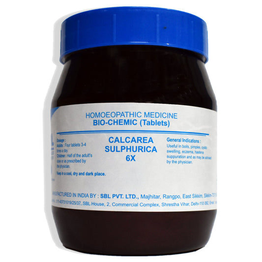SBL Calcarea Sulphurica Biochemic Tablet 6X - 450gm