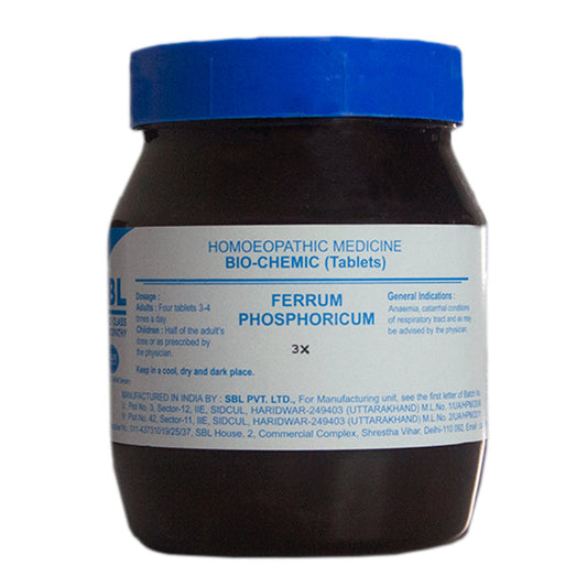 SBL Ferrum Phosphoricum Biochemic Tablet 3X - 450gm