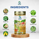 Organic Wellness Tulsi Lemon ginger Green Tea 100 grams Tin Pack
