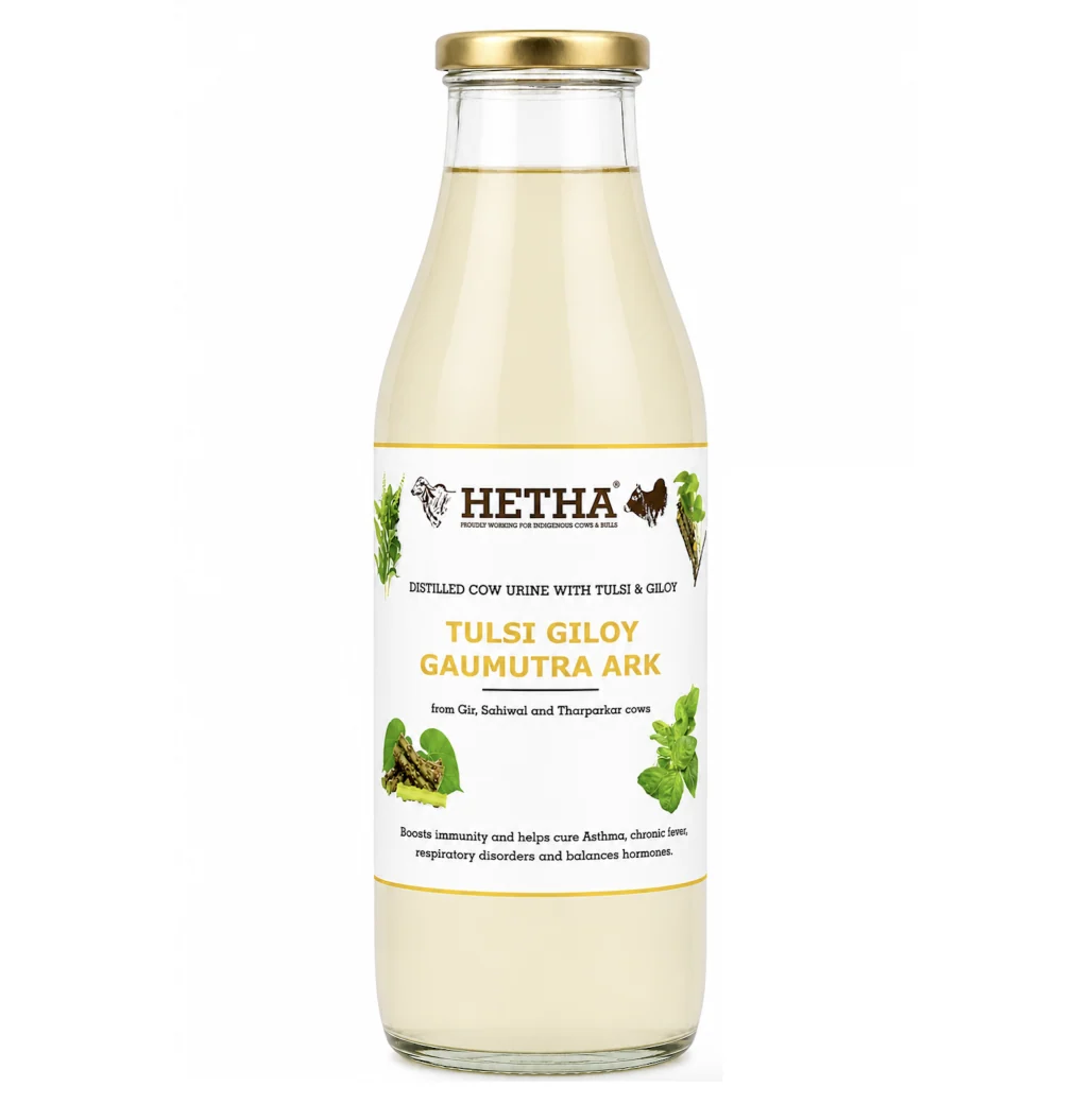 Hetha Tulsi Giloy Gaumutra Ark - 500 ml