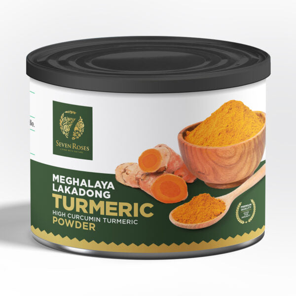 Kerala Naturals High Curcumin Meghalaya Lakadong Turmeric Powder -150 gm -Premium Quality