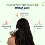 Lifezen Tuskca Biotin + Selenium + Zinc For Hair, Nails & Skin Health l To Boost Keratin Levels, Reduce Hair Loss, Promote Regrowth & Maintain Healthy Nails & Skin | 20 Effervescent Tablet (Pack of 1) Berry Flavour
