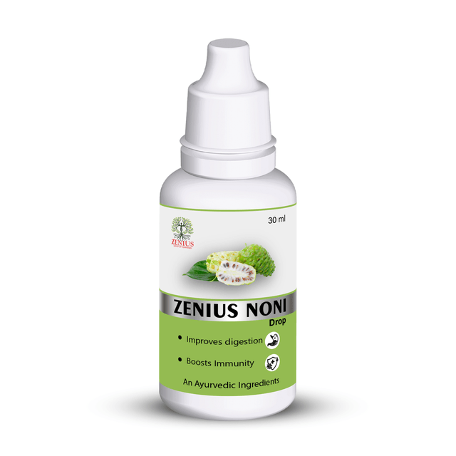 Zenius Noni Drop - Concentrated Herbal Drops for Energy, Immunity, and Detox - 30ml Drops