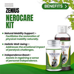 Zenius Nerocare Kit - Ayurvedic Solution for Nerve Strength, Mobility Support, and Recovery Assistance