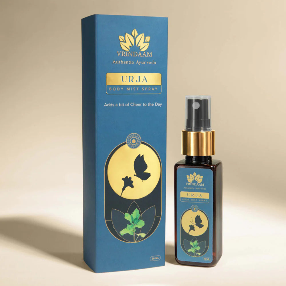 Vrindaam Urja Therapeutic and Aromatic Spray - 50ml