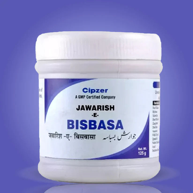 Cipzer Jawarish-E-Bisbasa - 125gm | Herbal Digestive Tonic for Indigestion, Flatulence & Stomach Pain