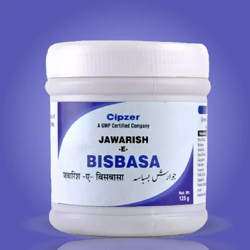 Cipzer Jawarish-E-Bisbasa - 125gm | Herbal Digestive Tonic for Indigestion, Flatulence & Stomach Pain