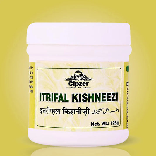 Cipzer Itrifal Kishneezi - 125gm | Herbal Remedy for Headache, Migraine, Digestion & Body Strength