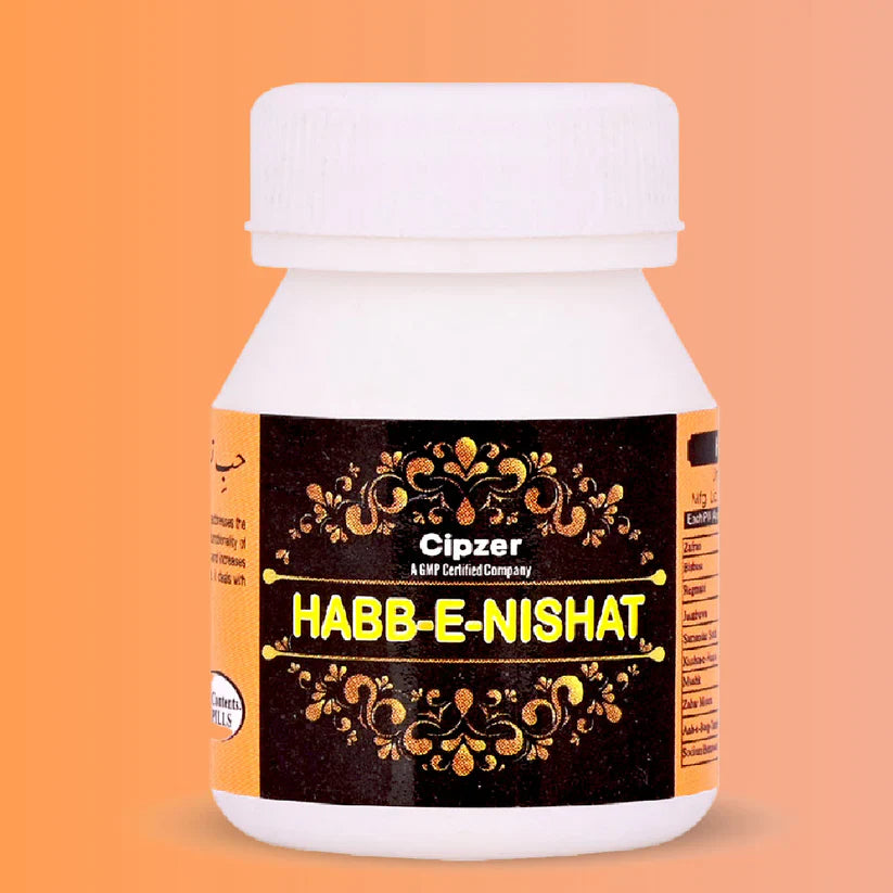 Cipzer Habb-E-Nishat 10 Pills | Unani Male Sexual Stamina & Power Enhancer for Stronger Erection