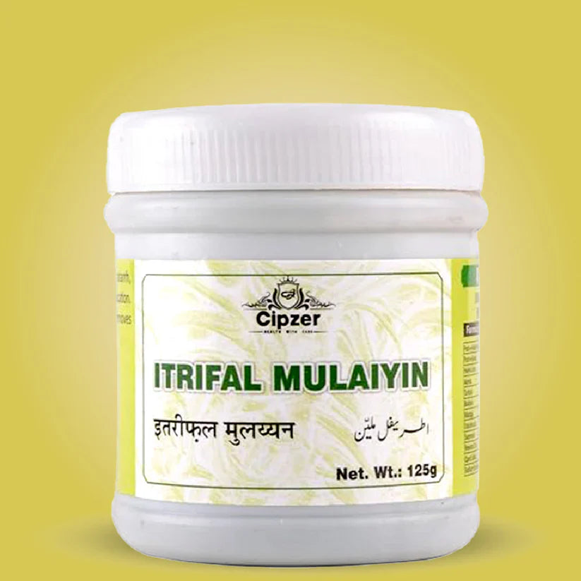 Cipzer Itrifal Mulaiyin Powder - 125gm | Herbal Relief For Headache, Migraine, Constipation & Digestion