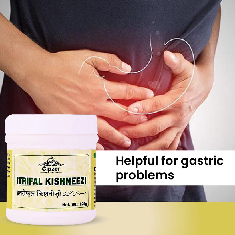 Cipzer Itrifal Kishneezi - 125gm | Herbal Remedy for Headache, Migraine, Digestion & Body Strength