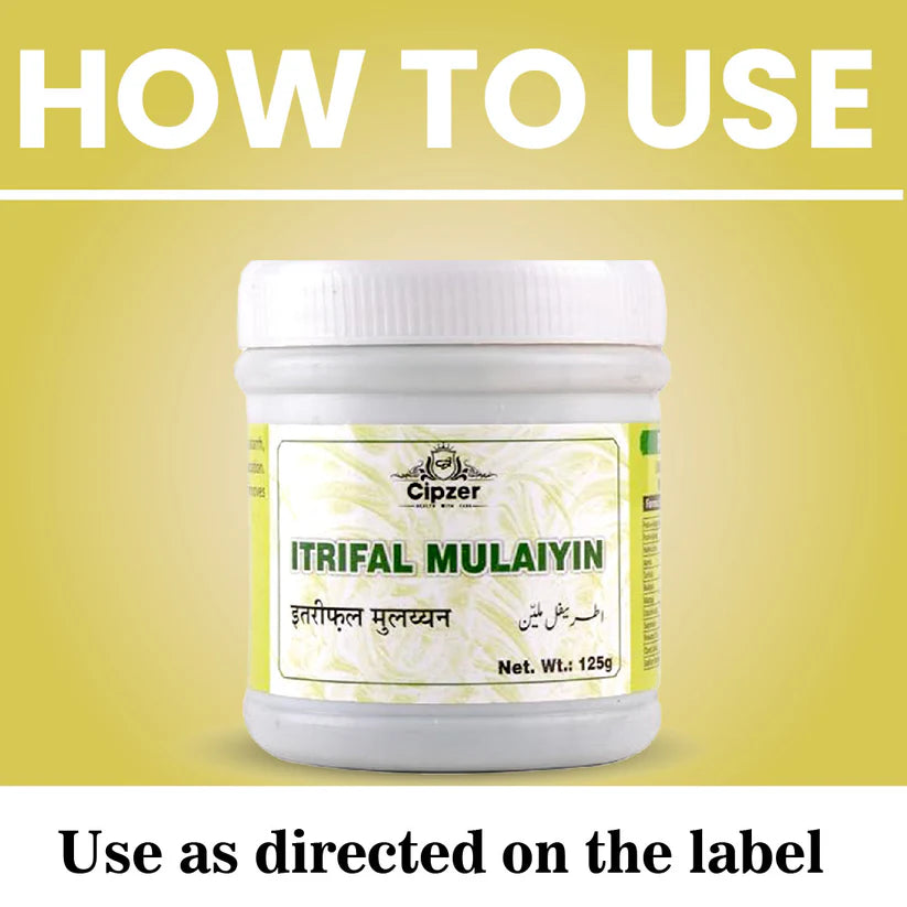 Cipzer Itrifal Mulaiyin Powder - 125gm | Herbal Relief For Headache, Migraine, Constipation & Digestion