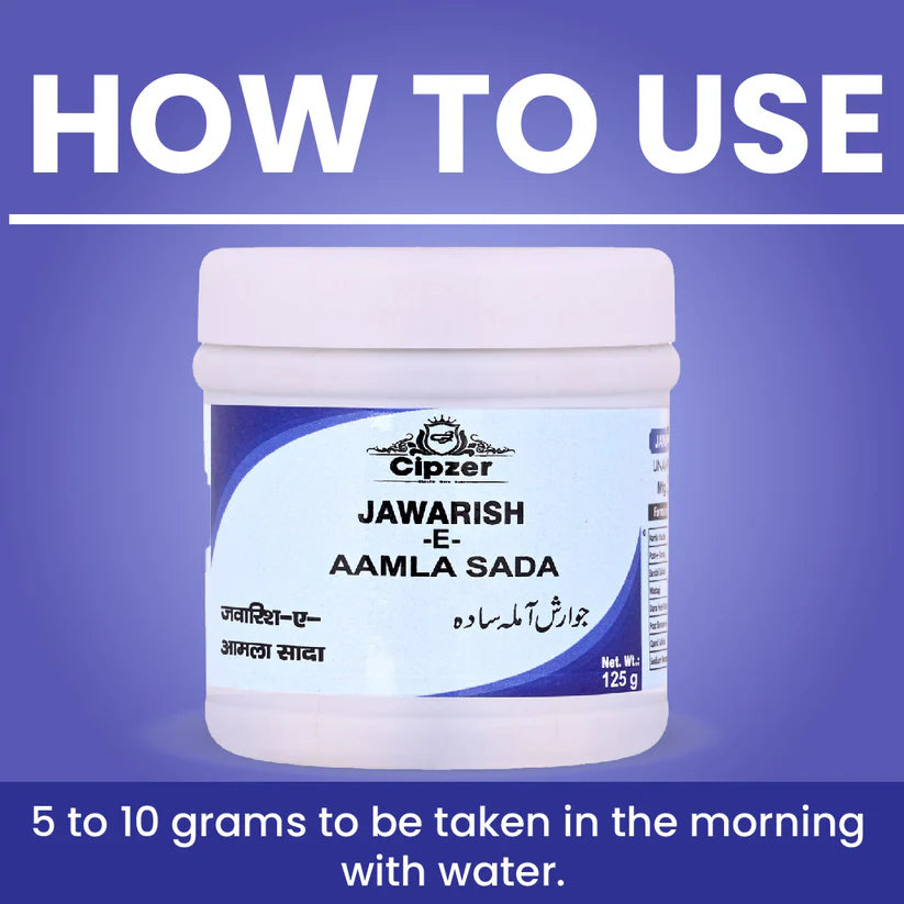 Cipzer Jawarish-E-Aamla Sada - 125gm | Herbal Digestive Tonic for Acidity, Indigestion & Immunity