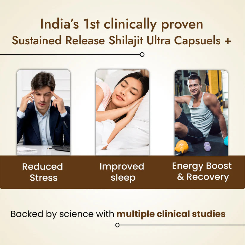 Cipzer Shilajit Ultra Gold Plus Capsules - 30 Capsules