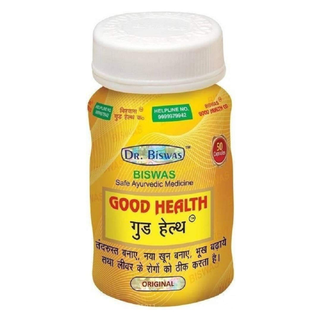 Dr. Biswas Good Health Capsule - 50 Each- Pack of 2