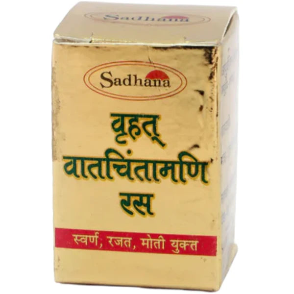 Sadhana Vrihat Vatchintamani Ras (10 Tablets) | Classical Ayurvedic Support for Neurological Health, Joint Mobility & Vata Balance