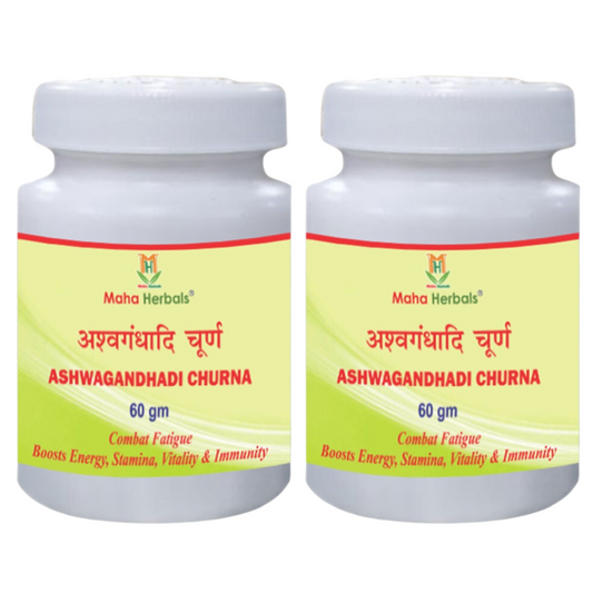 Maha Herbal Ashwagandhadi Churna - Pack of 2