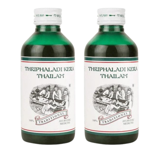 Kairali Thriphaladi Kera Thailam (200 ml) - Pack of 2