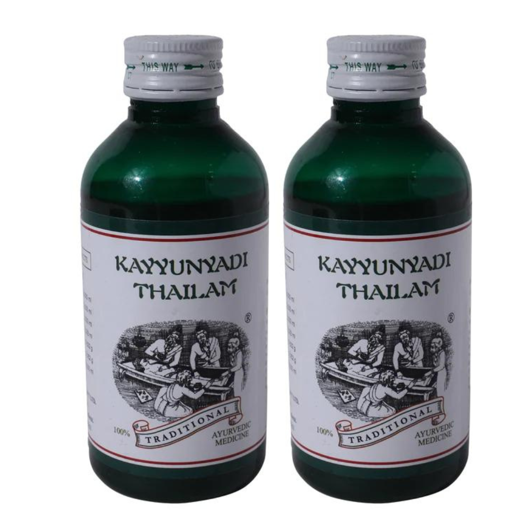 Kairali Kayyunyadi Thailam (200 ml) Pack of 2