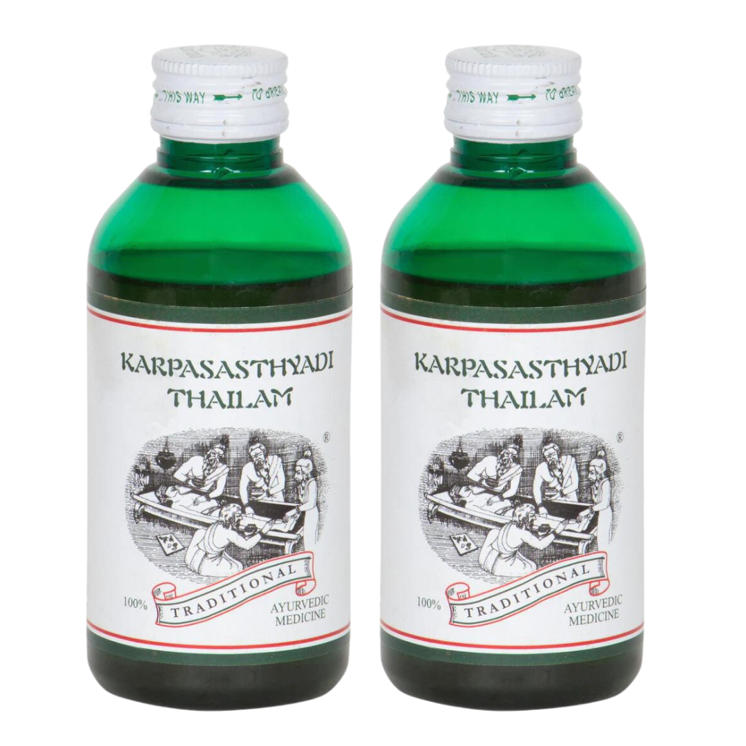 Kairali Karpasasthyadi Thailam ( 200 ml) - Pack of 2