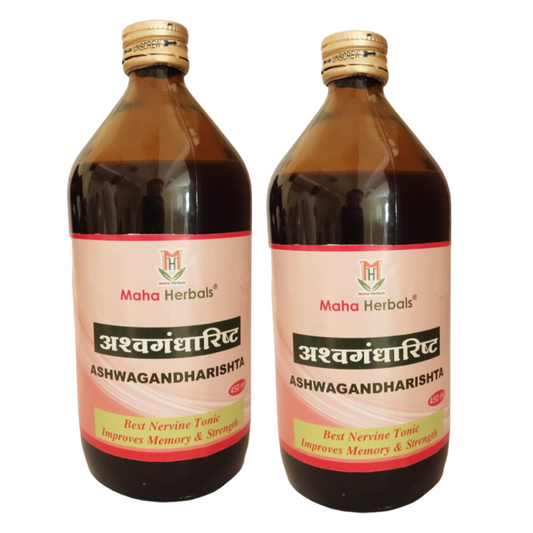 Maha Herbal Ashwagandharishta - Pack of 2