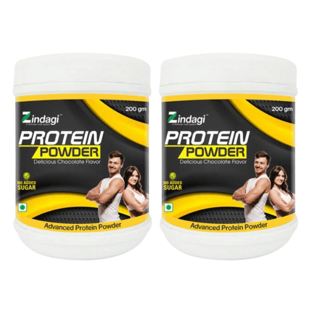 Zindagi Protein Powder Delicious Chocolate (200 gm.) Pack of 2