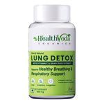 HealthVeda Lung Detox with Vitamin C & Grapeseed Extract Capsule