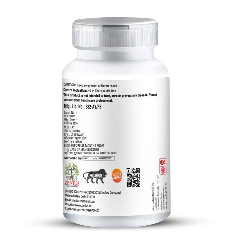 Zenius Platelet Pro Tablet - Platelet Medicine for Increasing Blood Platelets - 60 Tablets