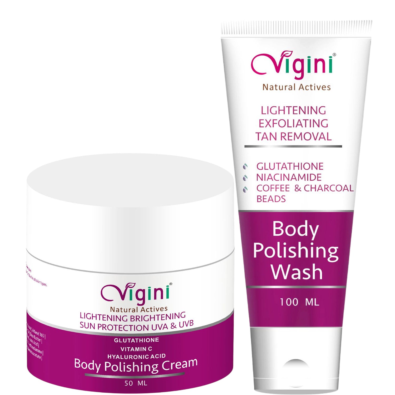 Vigini Coffee Scrub Exfoliating Body Wash Skin Lightening Brightening Tan Removal Moisturizer Cream