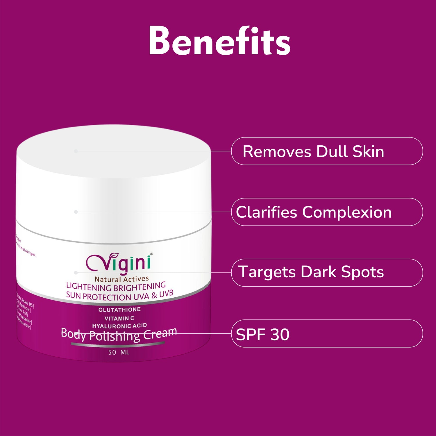 Vigini Coffee Scrub Exfoliating Body Wash Skin Lightening Brightening Tan Removal Moisturizer Cream