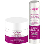 Vigini Coffee Scrub Body Wash Skin Lightening Brightening Pigmentation Tan Removal Moisturizer Cream