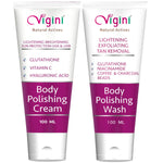 Vigini Coffee Scrub Exfoliating Dead Skin Remover Body Wash & Underarms Lightening Brightening Cream