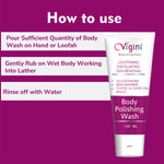 Vigini Coffee Scrub Exfoliating Dead Skin Remover Body Wash & Underarms Lightening Brightening Cream