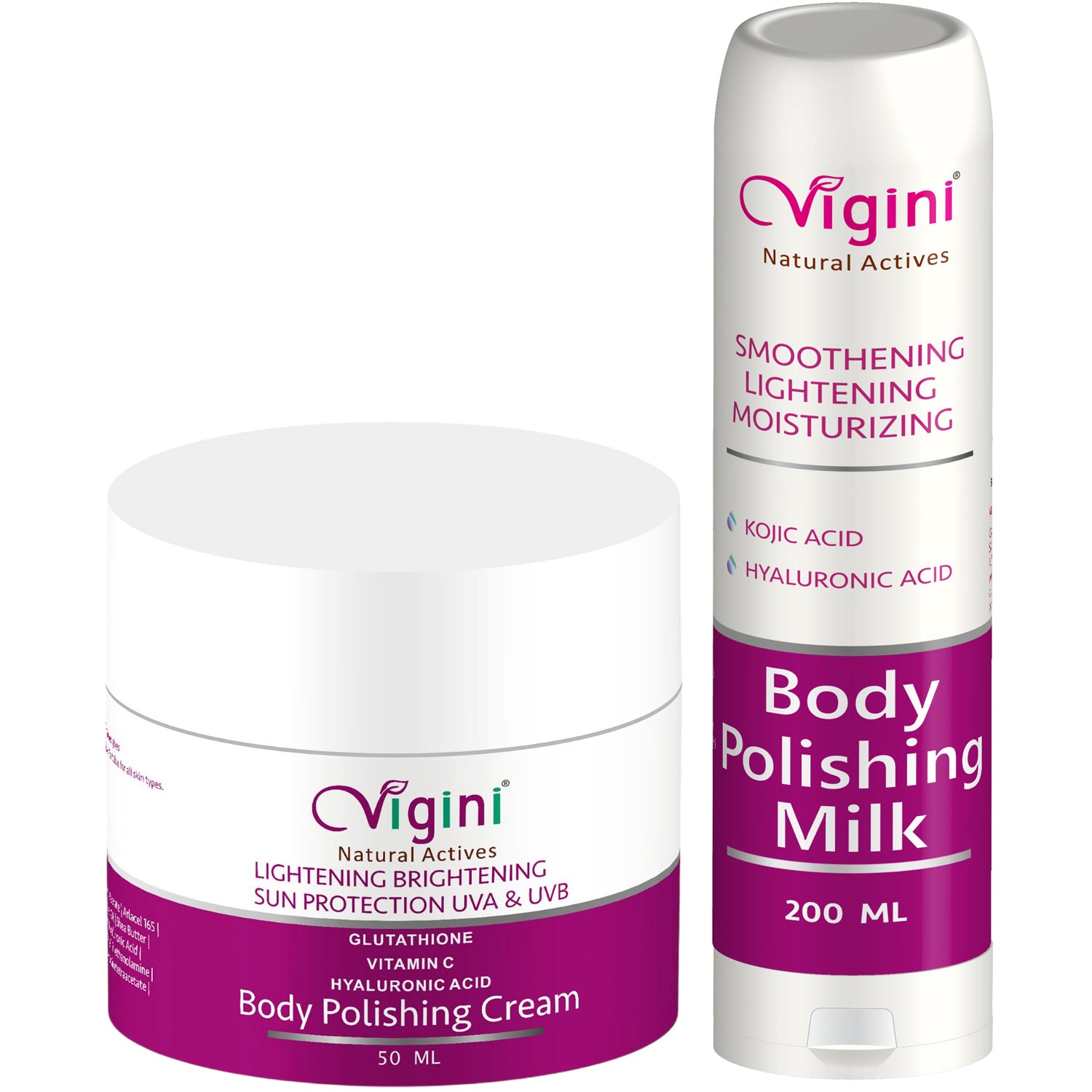 Vigini Body Lightening Underarms Brightening Tan Removal Kojic Acid Skin Moisturizing Cream & Lotion