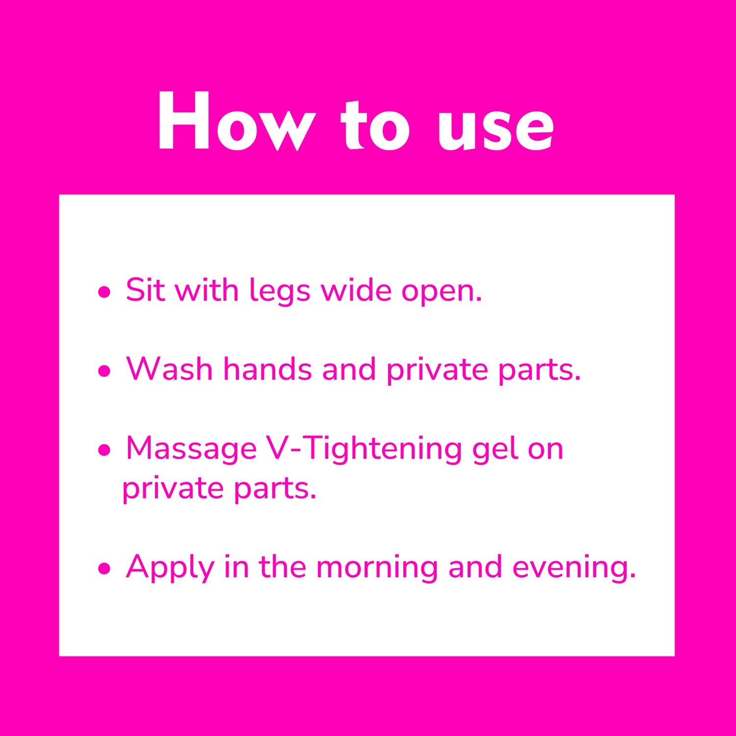 Vigini Vaginal V Tightening Lightening Moisturizing Gel + Breast Firming Bust Enlargement Cream