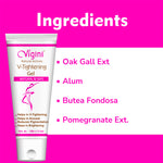 Vigini Intimate Vagina Private Part Lightening Whitening + V Tightening Moisturizer Cream Gel Women