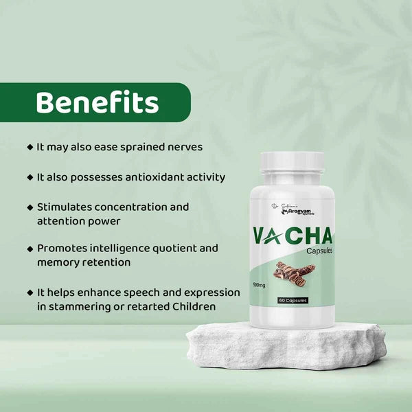 Dr. Satnam's Arogyam Vacha Capsule (60 Each)