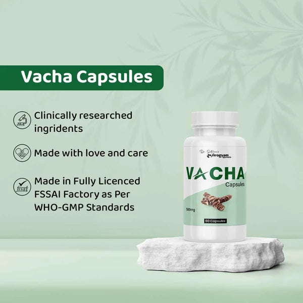 Dr. Satnam's Arogyam Vacha Capsule (60 Each)