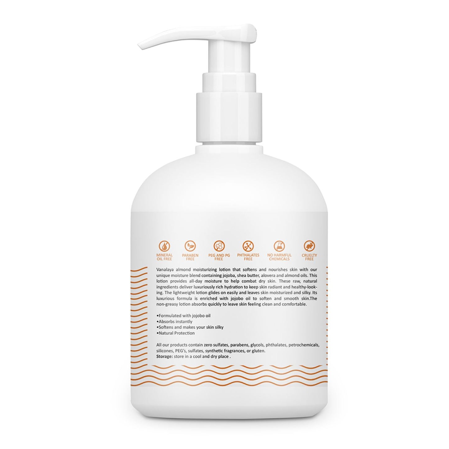 Vanalaya Almond Moisturizing Lotion - 300ml