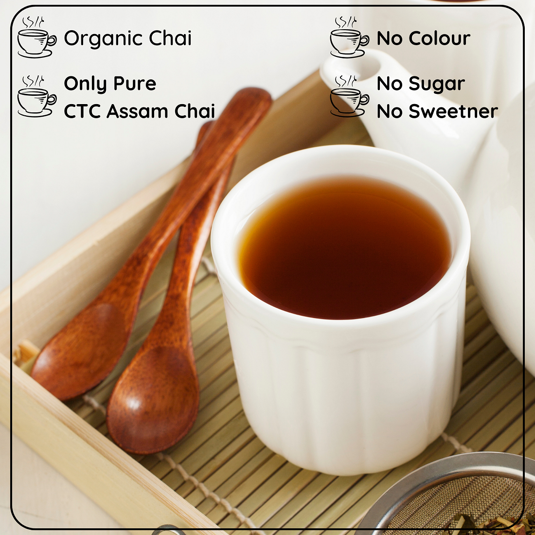 Radhikas Fine Teas Stress Buster Vanilla Chai - 100gm