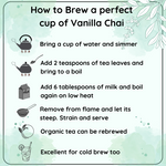 Radhikas Fine Teas Stress Buster Vanilla Chai - 100gm