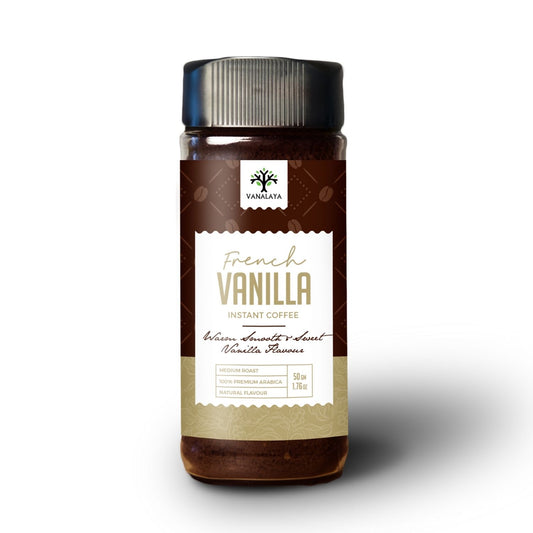 Vanalaya French Vanilla Instant Coffee Vanilla Flavoured Coffee