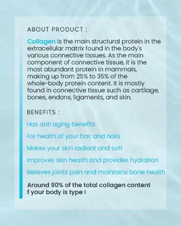 Vedapure Naturals Marine Collagen Skin Radiance Supplement | Hydrolyzed Collagen Powder with Amino Acids, Biotin, Vitamin C & E | For Healthy Skin, Joints, Hairs & Nails| Peachy Mango, 210g