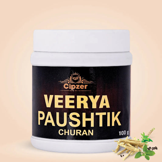 Cipzer Veerya Paushtik Churan - 100g | Boost Stamina, Sperm Health, Male Strength & Vitality Naturally
