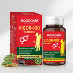 Goodcare Vigor-100 Stamina Combo – Vitality Oil & Capsules for Strength & Endurance